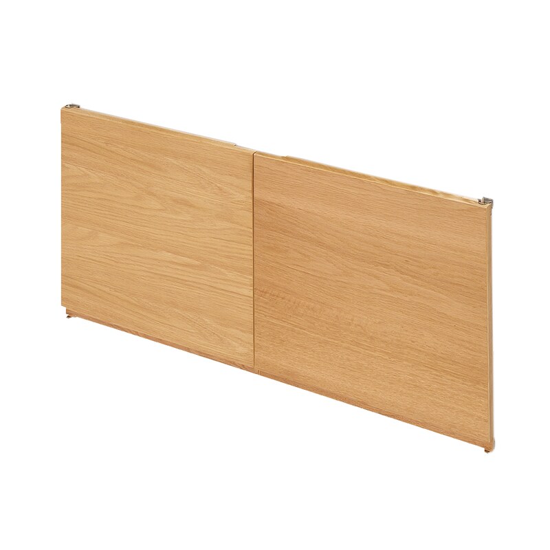 スタッキングキャビネット・木製扉（左右セット）・オーク材  