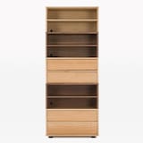 スタッキングキャビネット・引出し・大・オーク材