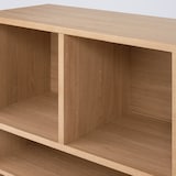 スタッキングキャビネット・仕切り板・オーク材