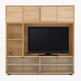 スタッキングキャビネット・仕切り板・オーク材