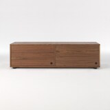 スタッキングキャビネット・幅１６２．５ｃｍ・追加セット・ウォールナット材