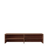 スタッキングキャビネット・幅１６２．５ｃｍ・追加セット・ウォールナット材