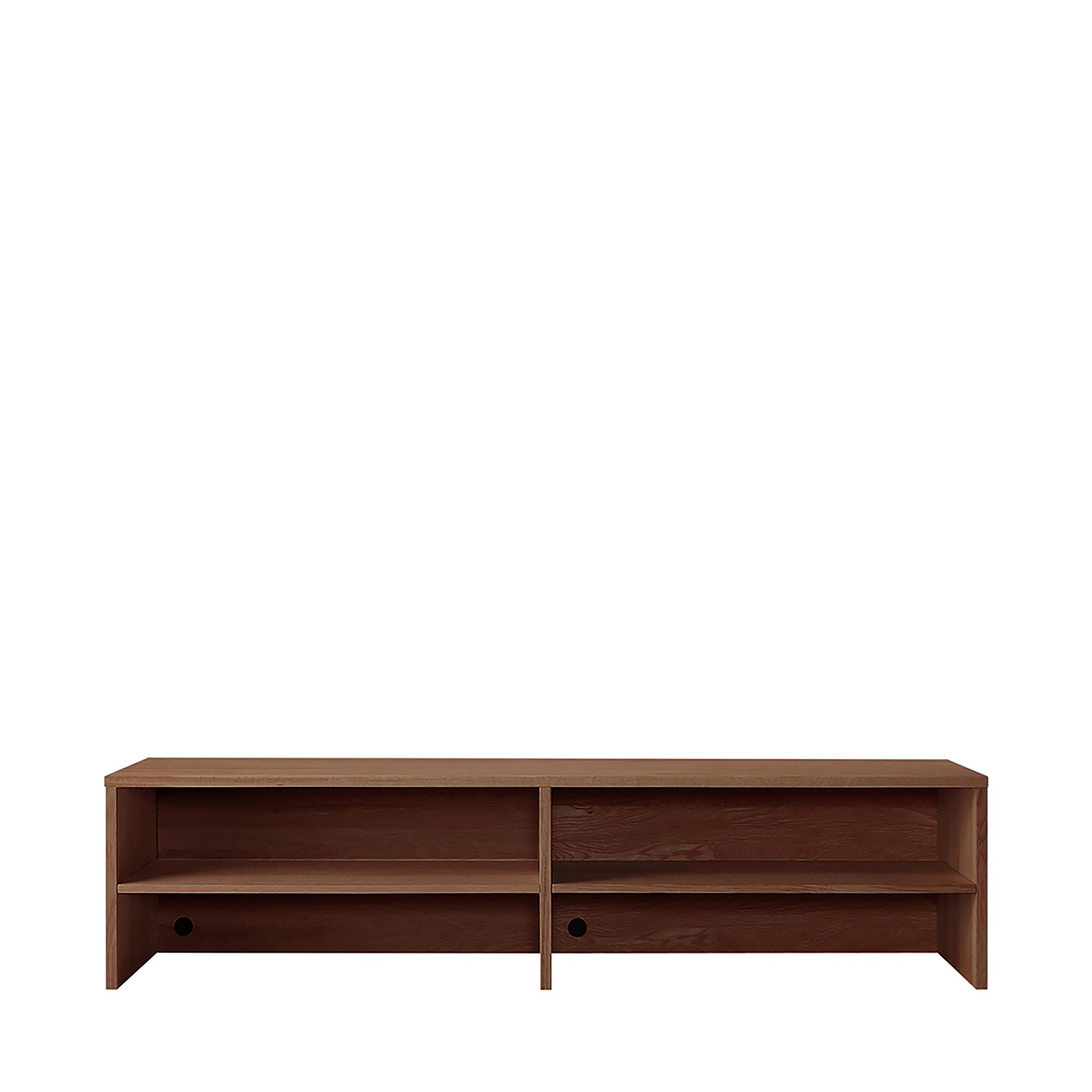 スタッキングキャビネット・幅１６２．５ｃｍ・追加セット・ウォールナット材