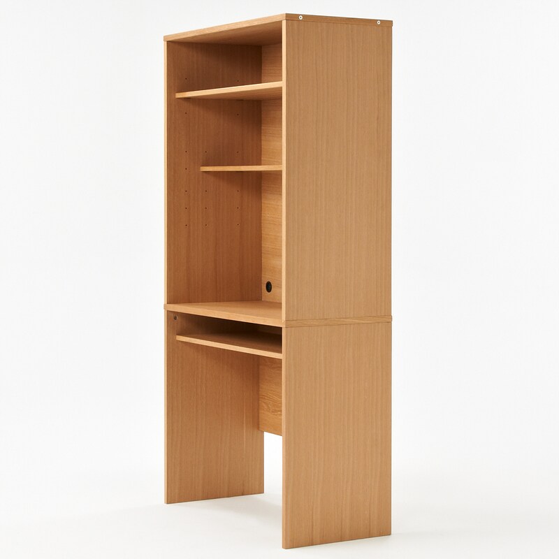 スタッキングキャビネット・デスクユニット・オーク材 | 無印良品 