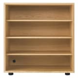 スタッキングキャビネット・幅８２．５ｃｍ・ハイタイプ・基本セット・オーク材