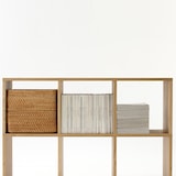 スタッキングシェルフ・３段・オーク材