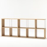 スタッキングシェルフ・５段・オーク材