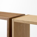 スタッキングシェルフ・ワイド・２段・ウォールナット材