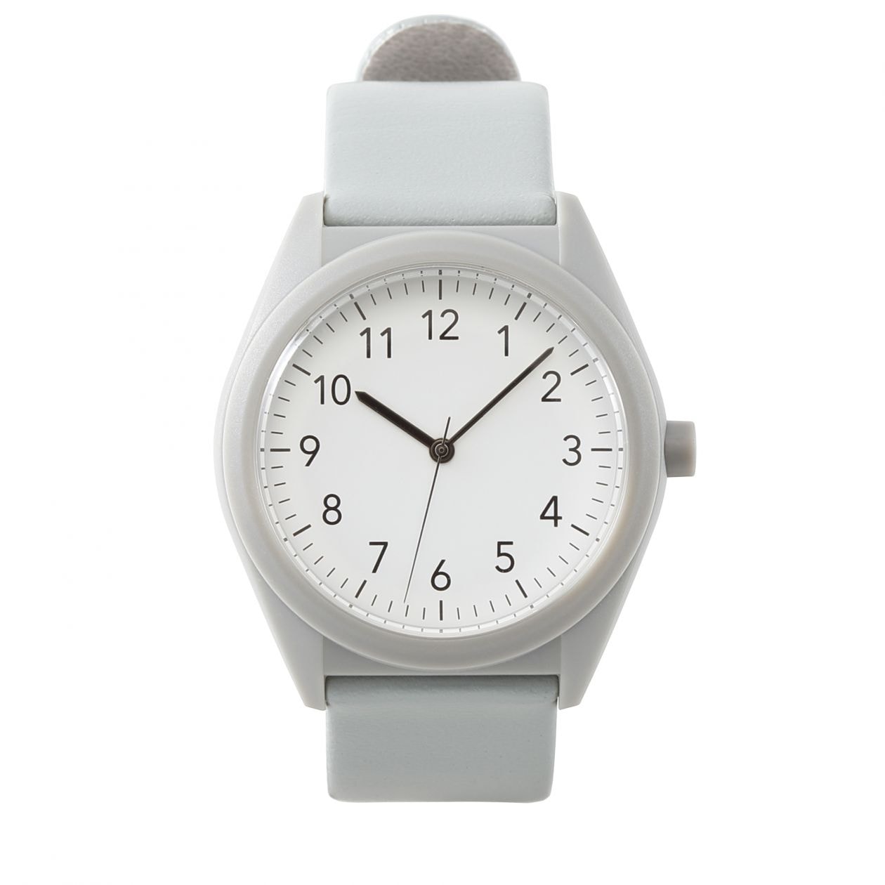 腕時計 ｓｏｌａｒ ｗａｔｃｈ グレー バンド グレー革 型番 ｍｊ ｓｗｇ１ 通販 無印良品