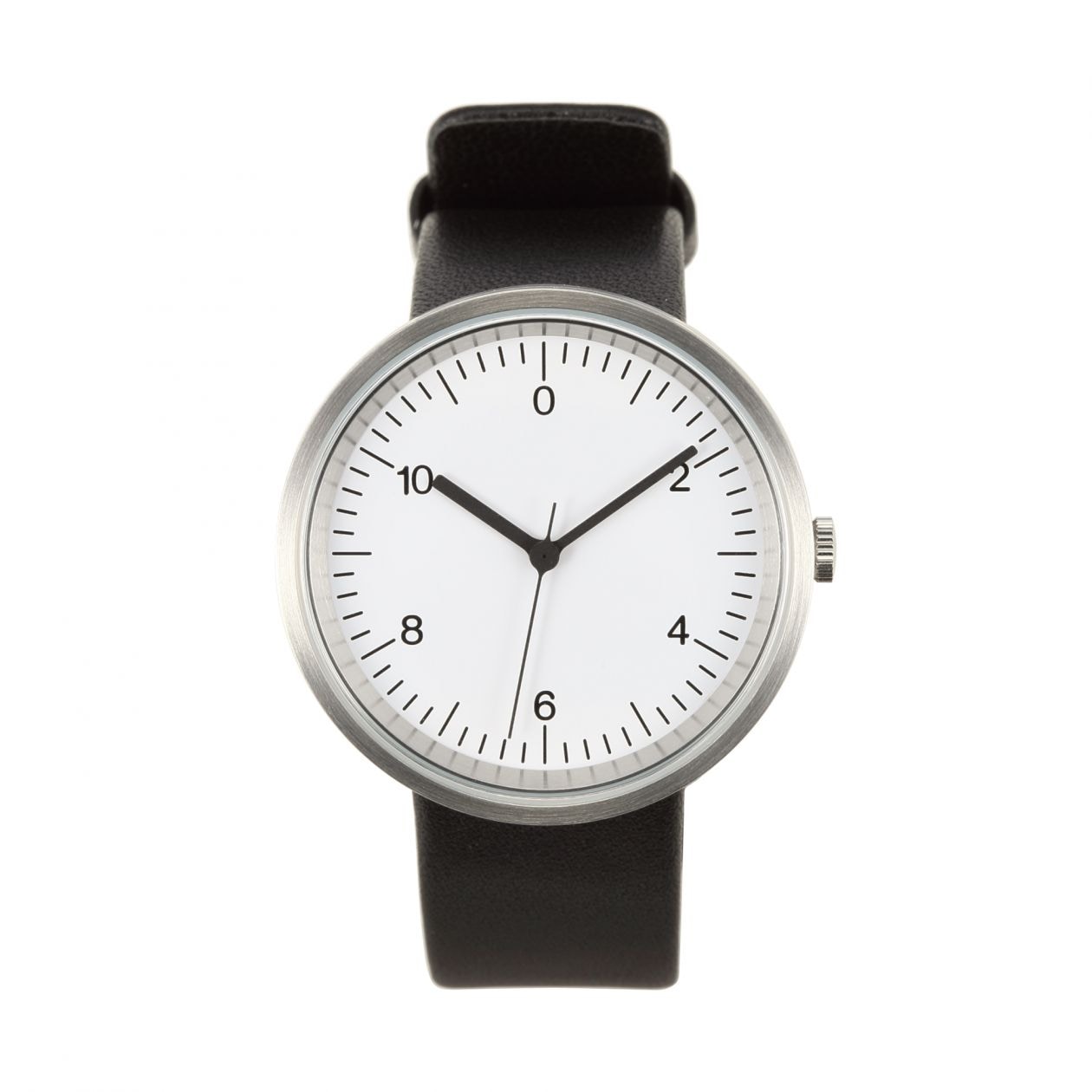 腕時計 ｗａｌｌ ｃｌｏｃｋ シルバー バンド 黒革 型番 ｍｊ ｗｃｗ２ 通販 無印良品