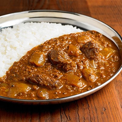 素材を生かしたカレー マトンドピアザ（マトンと玉ねぎのカレー）