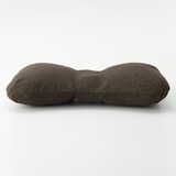 ウレタンフォーム背あてクッション／杢ブラウン