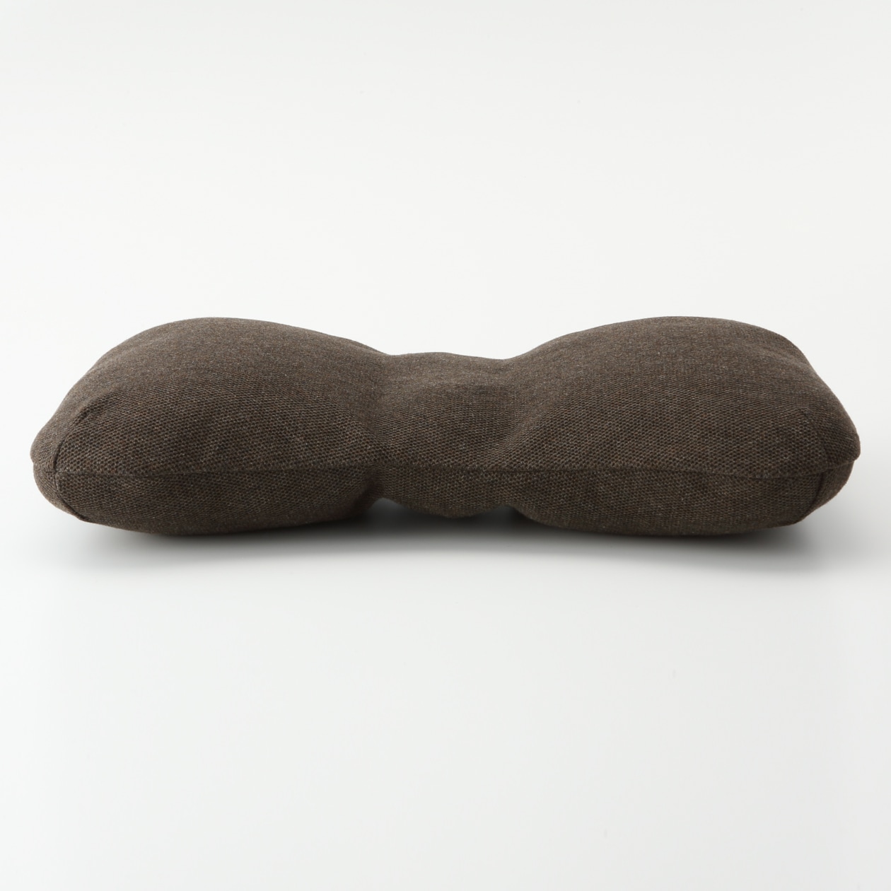 ウレタンフォーム背あてクッション／杢ブラウン