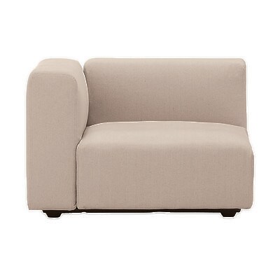 ユニットソファ本体・アーム付・大・幅９８ｃｍ（モールドクッション仕様）（カバー別売り）