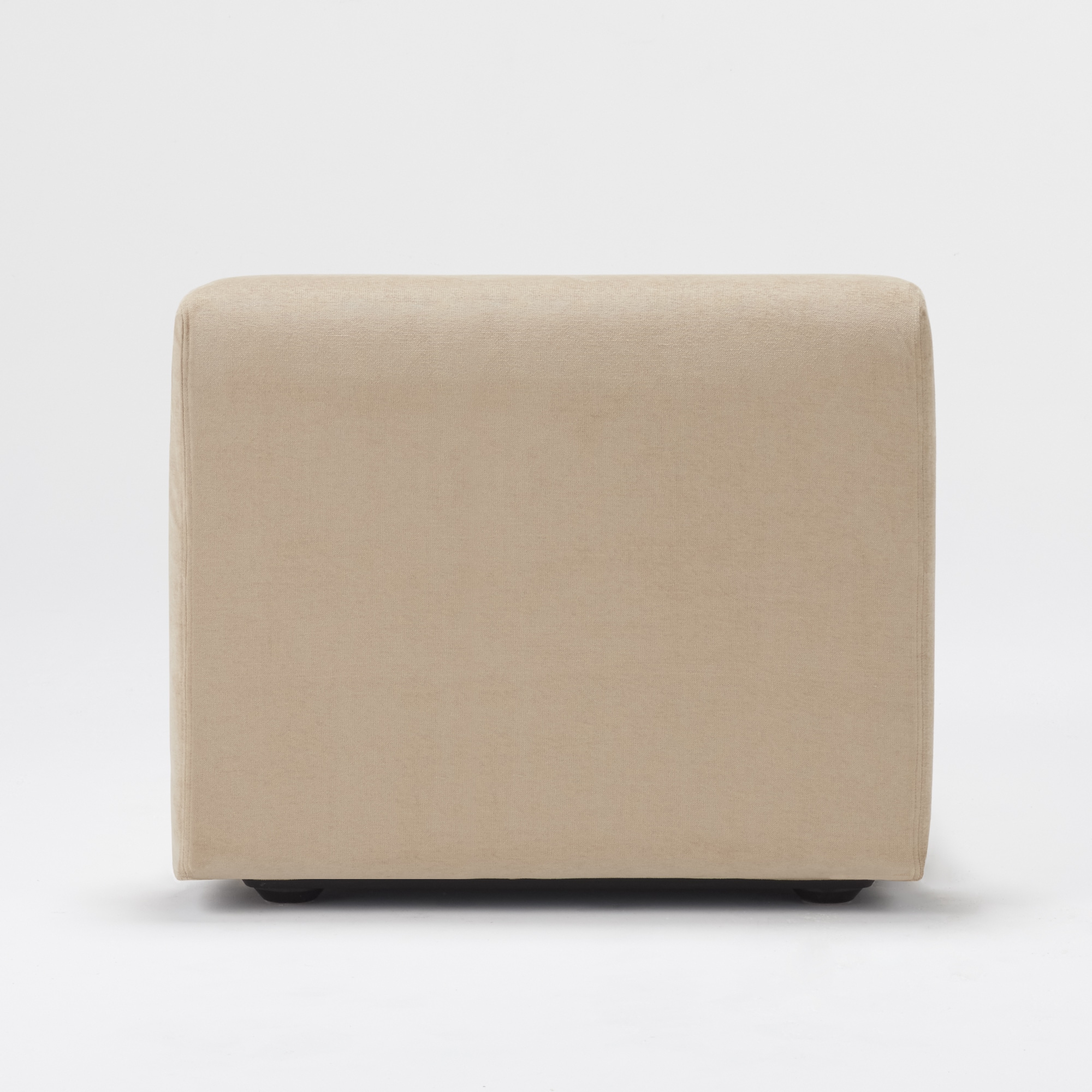 綿シェニールユニットソファアームレス・大・幅７７ｃｍ用カバー／ライトグレー