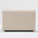 麻綿平織ユニットソファアーム付・大・幅９８ｃｍ用カバー／生成