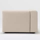 麻綿平織ユニットソファアーム付・大・幅９８ｃｍ用カバー／生成