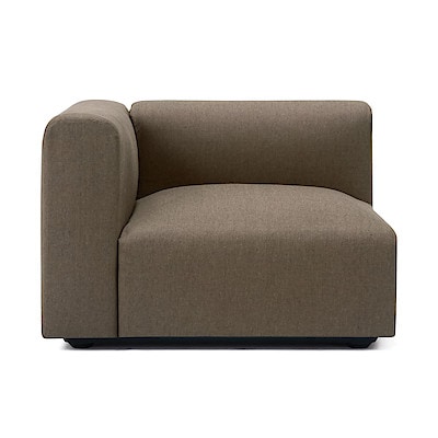 【カバー】麻綿平織ユニットソファアーム付・大・幅９８ｃｍ用カバー