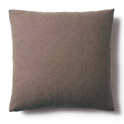 【カバー】麻綿平織ユニットソファ用羽根クッションカバー