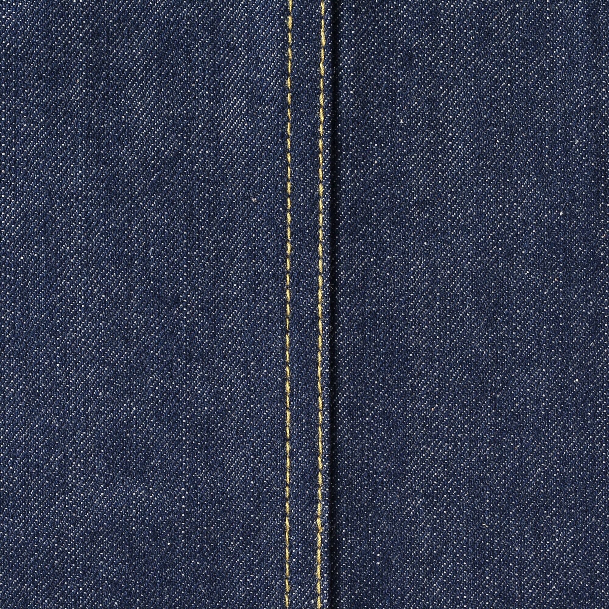 綿デニムユニットソファアームレス・大・幅７７ｃｍ用カバー／ブルー