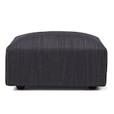 綿デニムユニットソファオットマン・大・幅７７ｃｍ用カバー／ネイビー