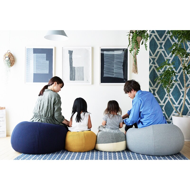 イデー ミニプーフ IDEE MINI PUUF カバー2 色セット 本体あり（狭い 