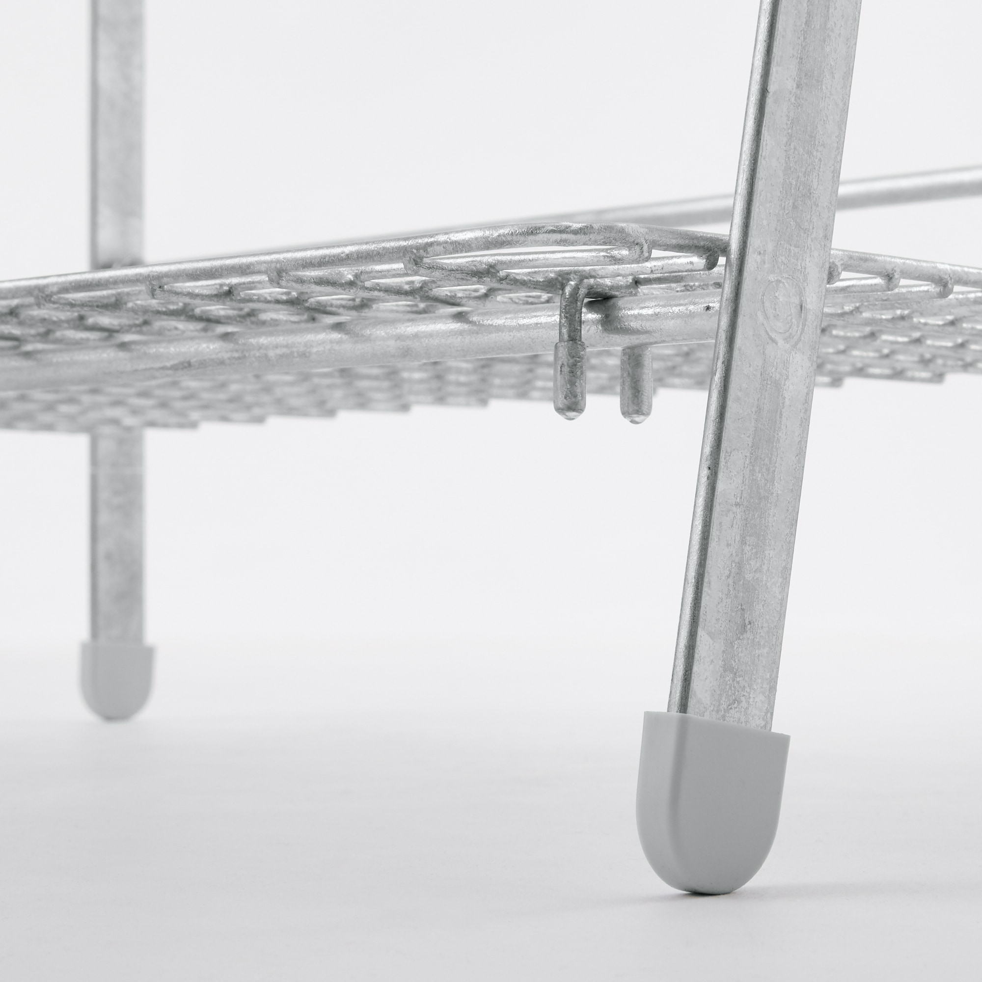 溶融亜鉛ガーデンシェルフ・３段折りたたみ式