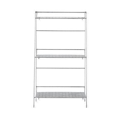 溶融亜鉛ガーデンシェルフ・３段折りたたみ式