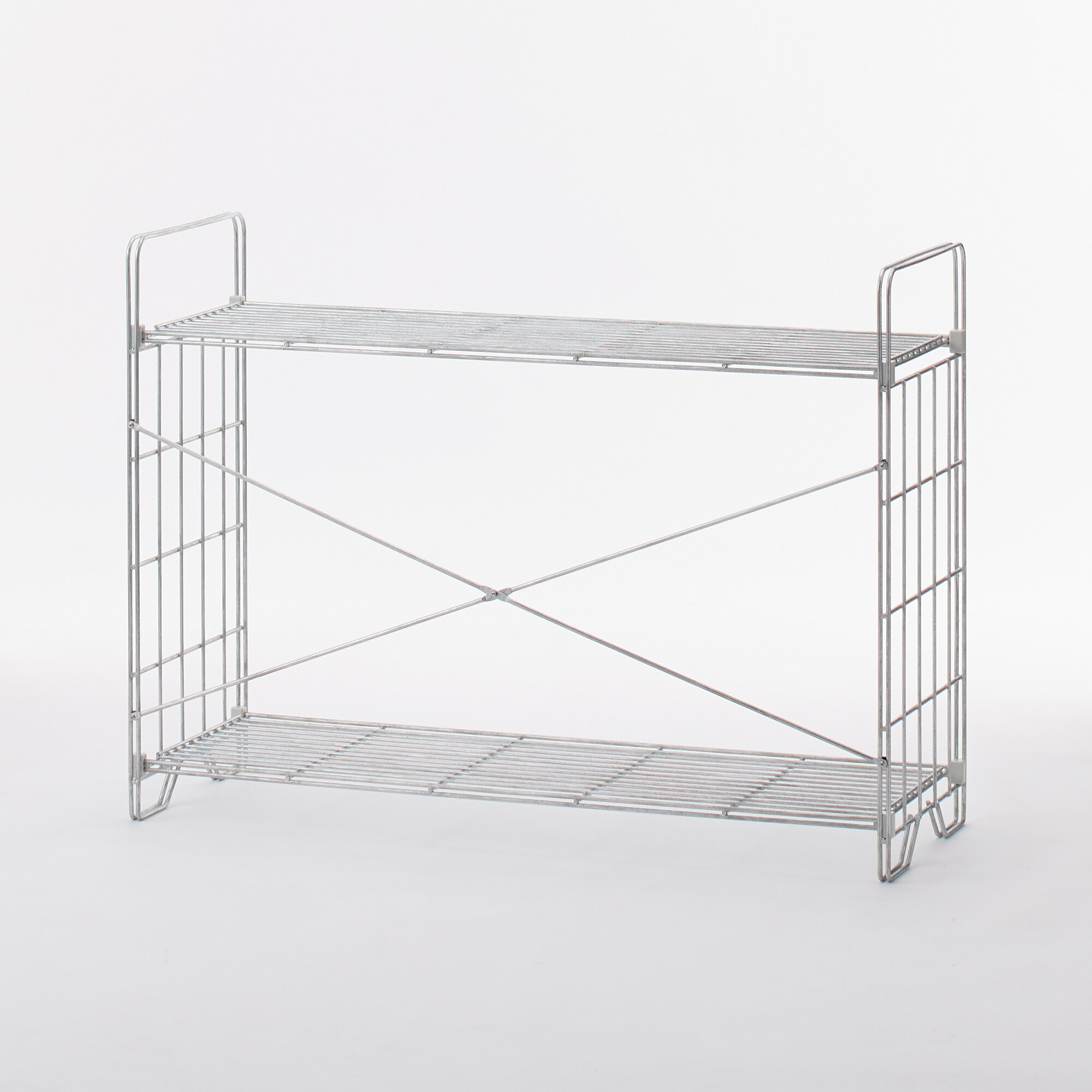 溶融亜鉛ガーデンシェルフ・２段組立て式