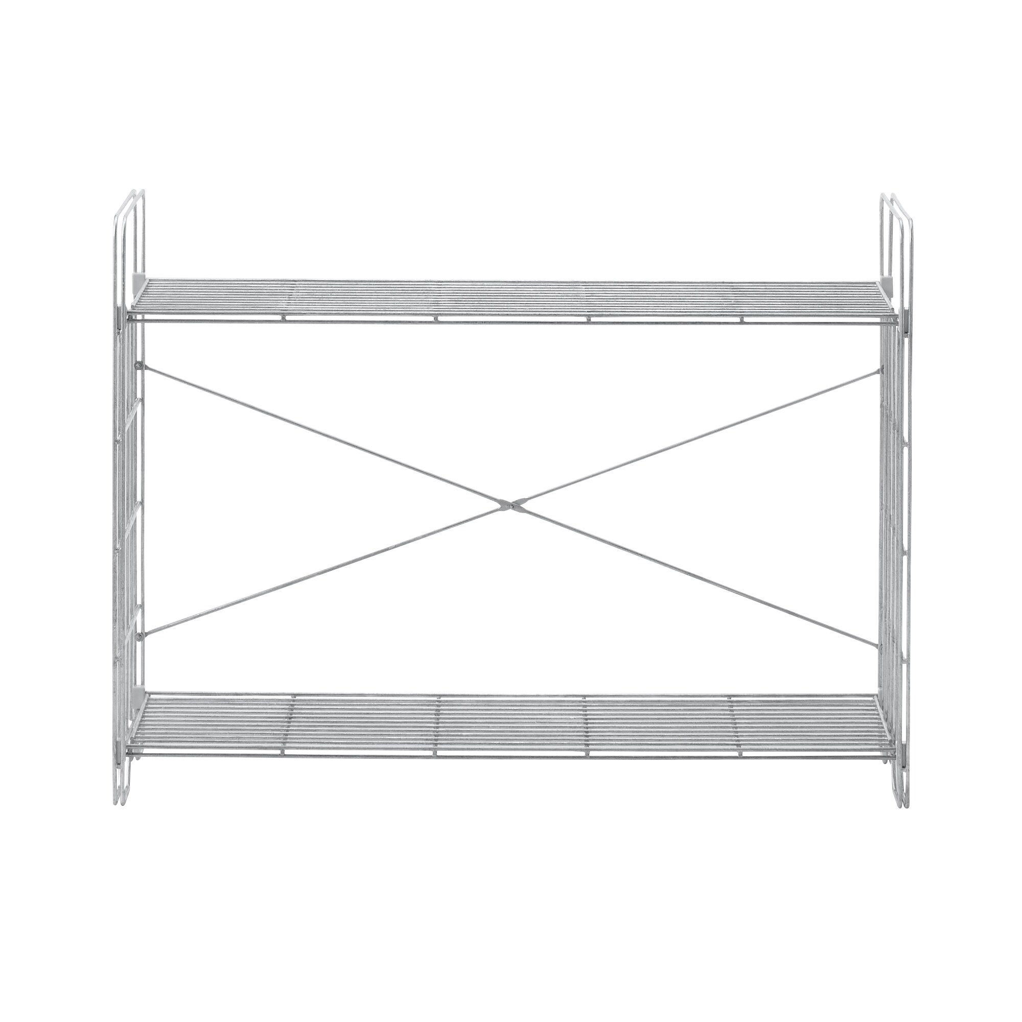 溶融亜鉛ガーデンシェルフ・２段組立て式