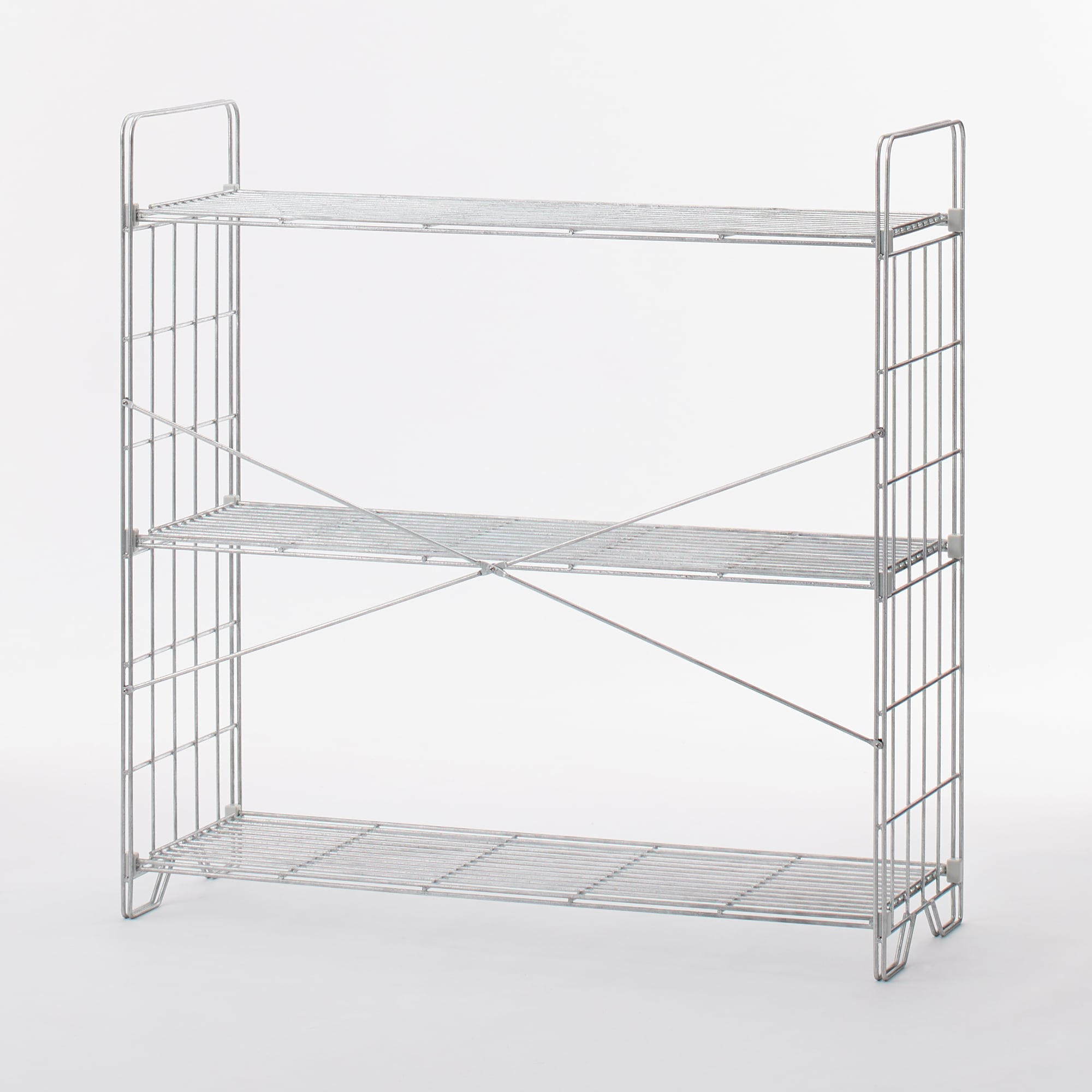 溶融亜鉛ガーデンシェルフ・３段組立て式