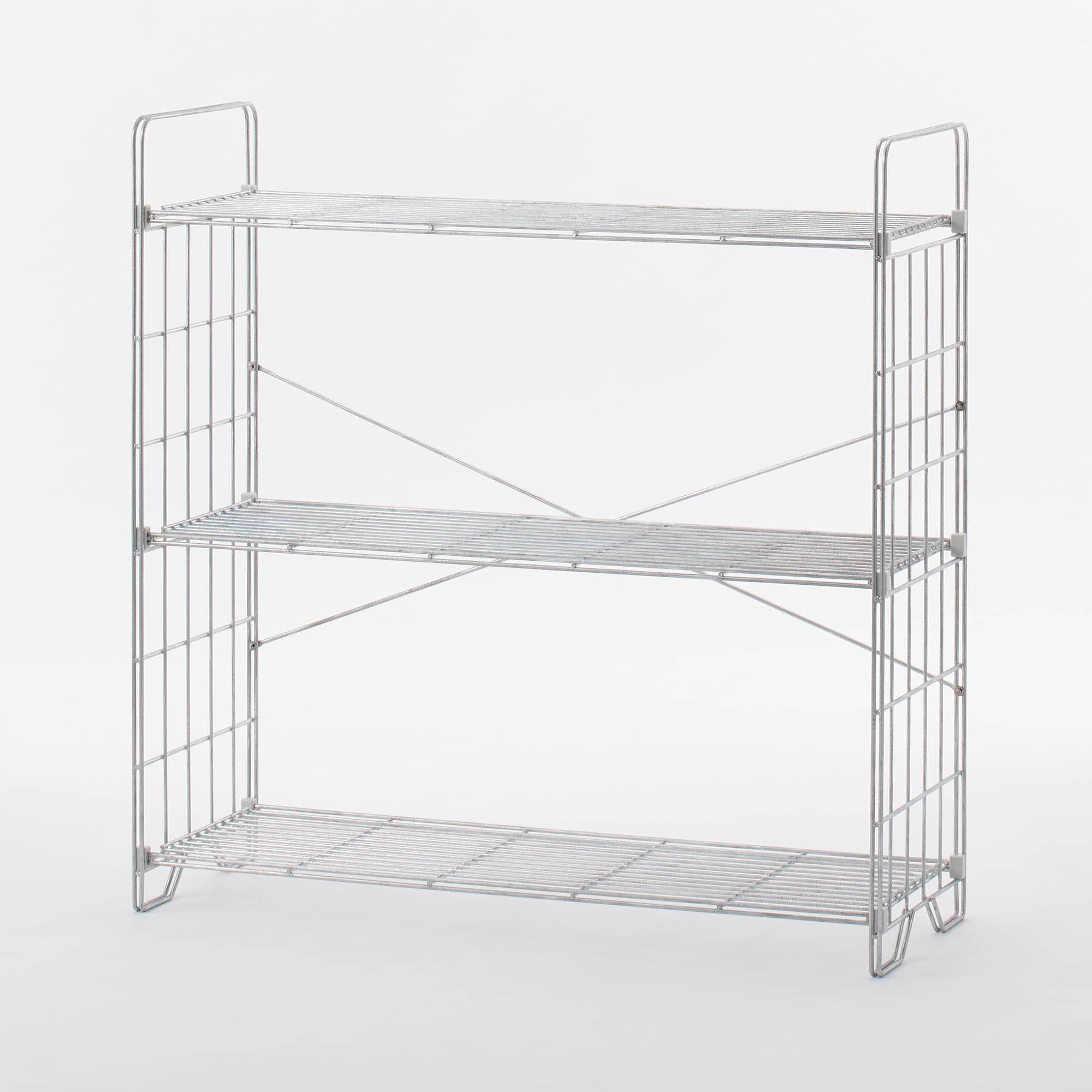 溶融亜鉛ガーデンシェルフ・３段組立て式