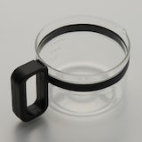 【パーツ】豆から挽けるコーヒーメーカー　ガラス容器（ふた含まず）