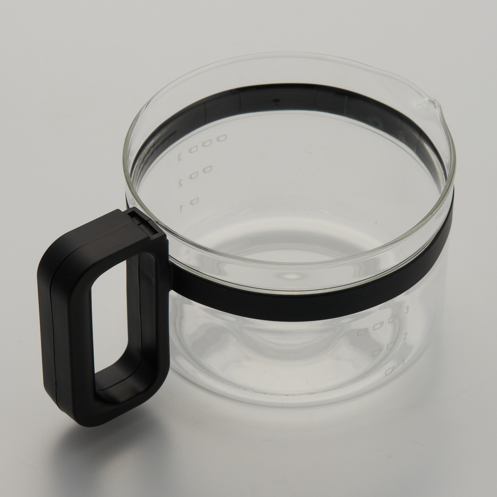 【パーツ】豆から挽けるコーヒーメーカー　ガラス容器（ふた含まず）