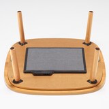 正方形こたつ・本体・タモ材丸脚・フラットヒーター／ナチュラル