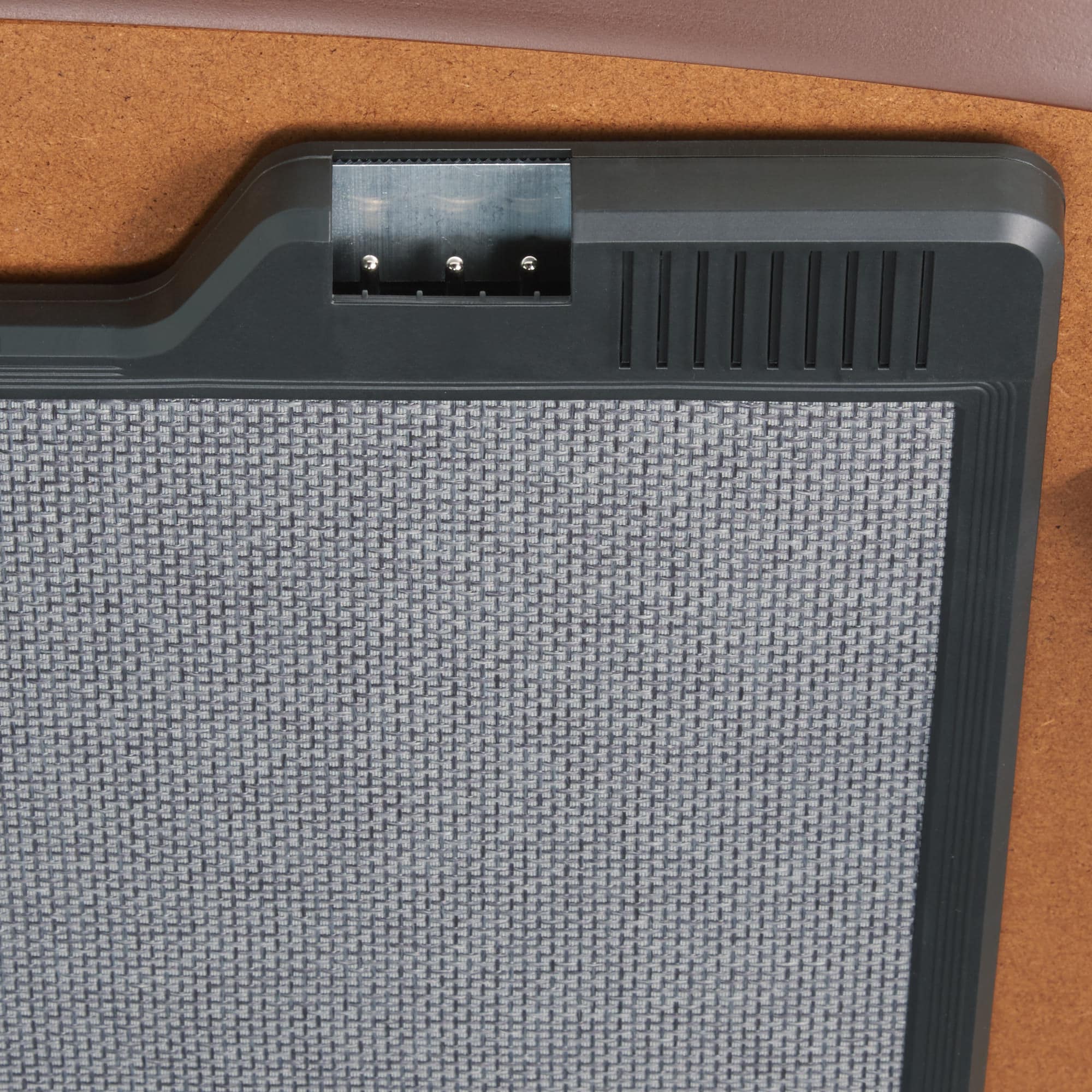 楕円こたつ・本体・タモ材曲木脚・フラットヒーター／ダークブラウン