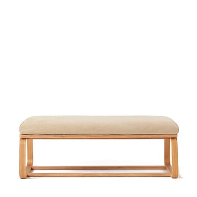 【カバー】綿シェニールリビングでもダイニングでもつかえるベンチ・１用カバー