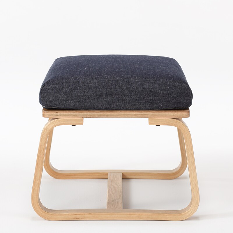 綿デニムリビングでもダイニングでもつかえるベンチ・2用カバー  