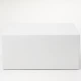 ポリプロピレンケース・引出式・深型・２個（仕切付）・ホワイトグレー