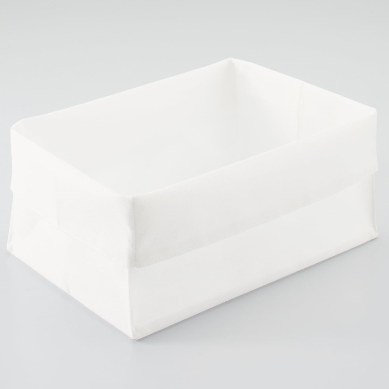 高さが変えられる不織布仕切ケース・大・２枚入り