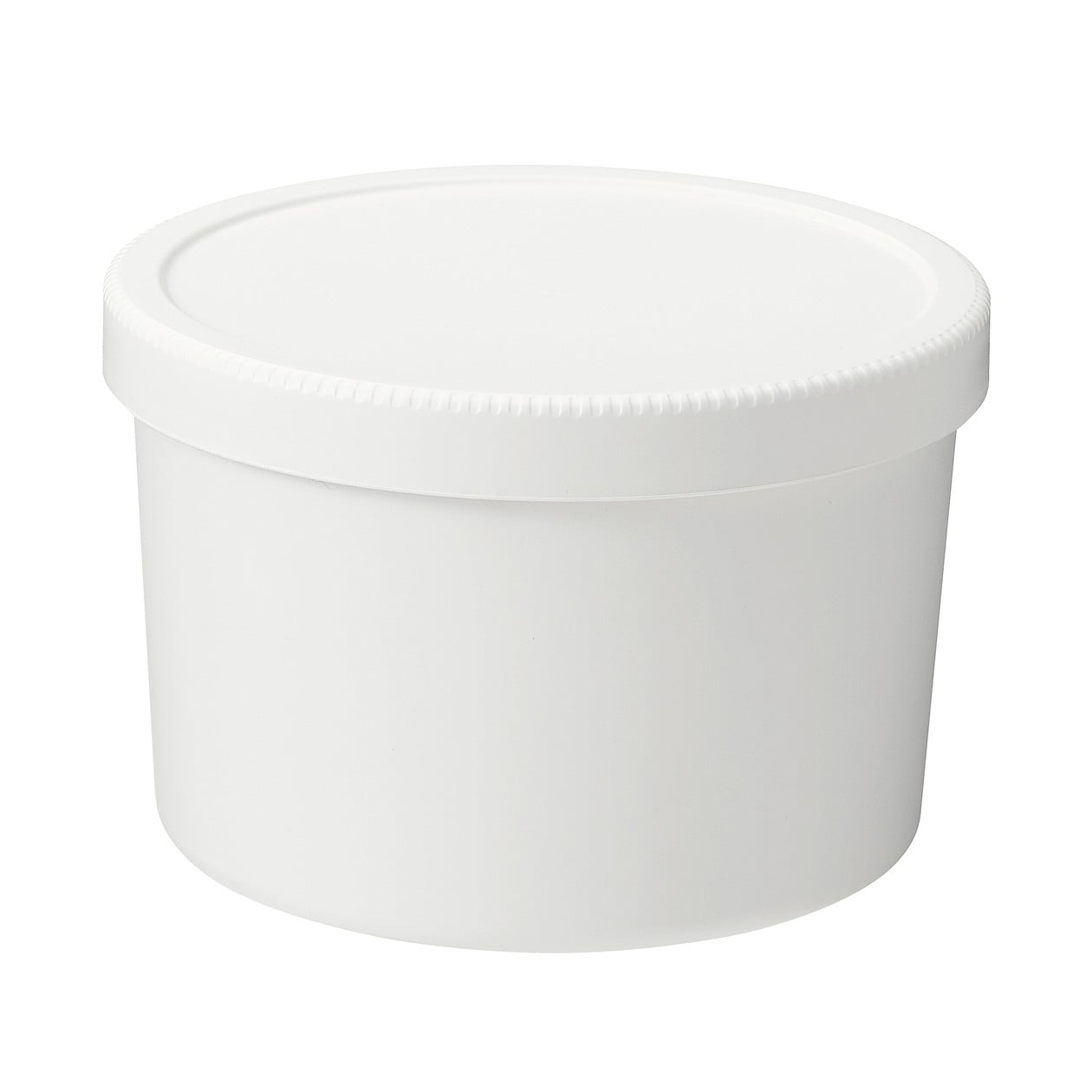 ポリプロピレンスクリューキャップ丸型弁当箱 白 約４６０ｍｌ 約直径１１ 高さ７ ５ｃｍ 通販 無印良品