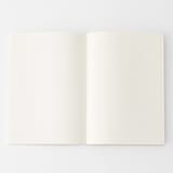 上質紙　フラットに開くノート