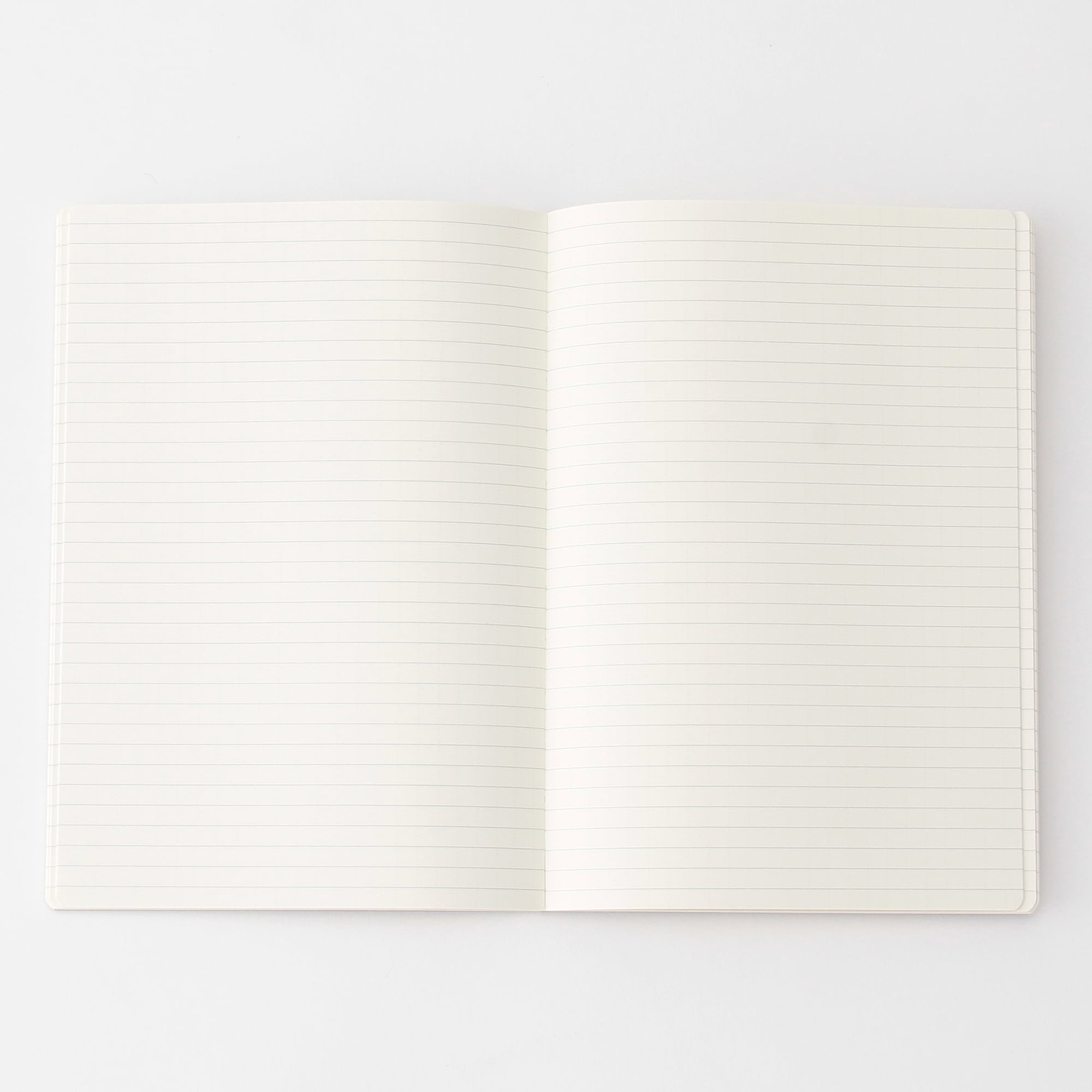 上質紙　フラットに開くノート