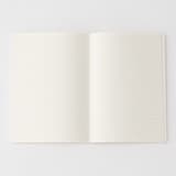上質紙　フラットに開くノート