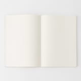 上質紙　フラットに開くノート