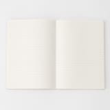 上質紙　フラットに開くノート