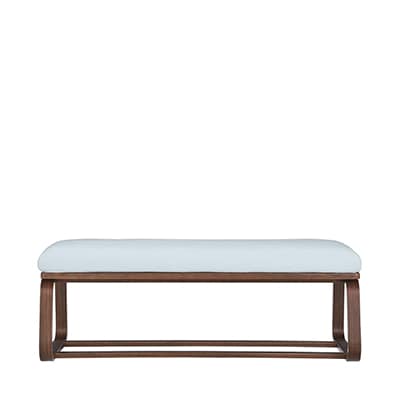 リビングでもダイニングでもつかえるベンチ・１（モールドクッション仕様）・ＷＮ材（カバー別売り）