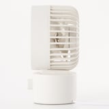 ＵＳＢデスクファン（低騒音ファン・首振りタイプ）・ホワイト