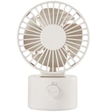 ＵＳＢデスクファン（低騒音ファン・首振りタイプ）・ホワイト