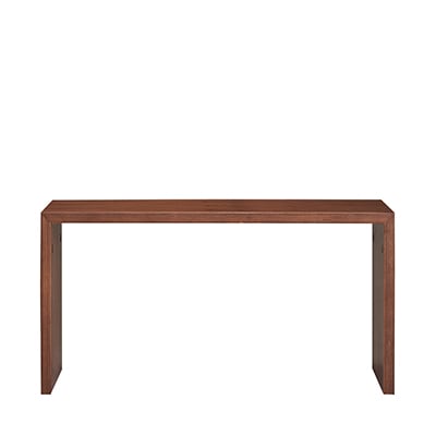 割引可  幅70cm ウォールナット材 積層合板 組立済2台SET【無印良品】コの字の家具 サイドテーブル